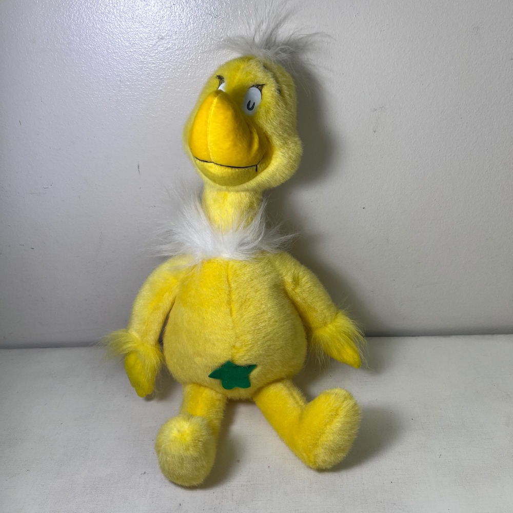 Kohl's Cares Dr. Seuss The Sneetches 16" Yellow Plush Stuffed Animal Star Belly